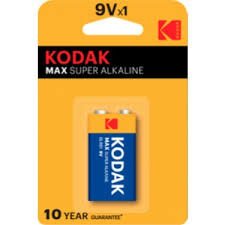 KODAK MAX ALKALIN BLISTER 9VOLT PIL