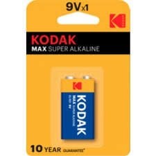 KODAK MAX ALKALIN BLISTER 9VOLT PIL