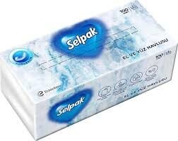SELPAK EL VE YUZ HAVLUSU 100LU
