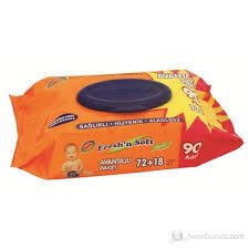 FRESHN SOFT CLASSIC ISLAK BEBEK HAVLUSU 90LI