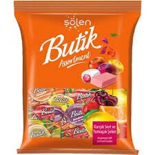 SOLEN BUTIK BONBON-TOFFEE KARISIK 350GR
