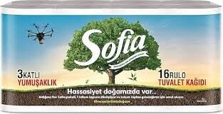 SOFİA TUVALET KAĞIDI 16'LI