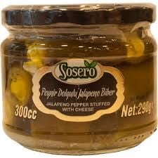 SOSERO PEYNIR DOLGULU JALAPENO BIBER 300CC