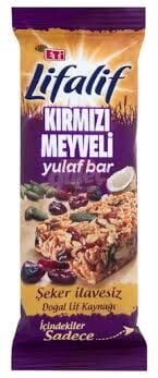 ETI LIFALIF KIRMIZI MEYVELI YULAK BAR 35GR