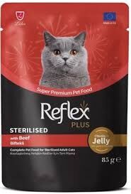 REFLEX KEDI POUCH FOLYO KISIRLASTIRILMIS BALIKLI 85GR