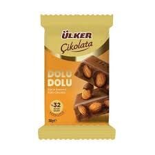 ULKER CIKOLATA DOLU DOLU BADEM 80GR