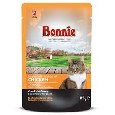 BONNIE KEDI MAMASI TAVUKLU 85GR