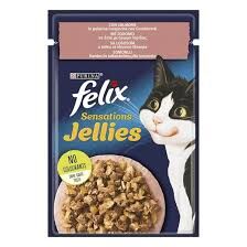 FELIX SENSATION SOMON&KARIDESLI KEDI MAMASI 85GR