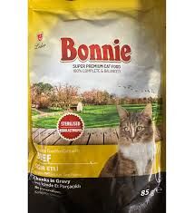 BONNIE KEDI POUCH KISIR SIGIR ETLI 85GR