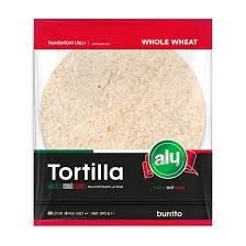 ALY TORTILLA 25 CM TAM BUGDAY LAVAS 6PCS
