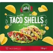 ALY TACO SHELLS 135GR