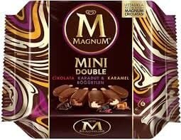 MAGNUM MINI DOUBLE CIKOLATA&KARADUT BOGURTLEN& KARAMEL 6 LI