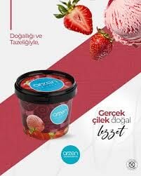 ARZEN CİLEKLI DONDURMA 200GR