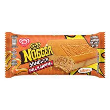 ALGIDA NOGGER SANDWICH FULL CARAMEL