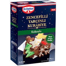 DR.OETKER KAKAOLU ZENCEFILLI TARCINLI KURABIYE 500GR