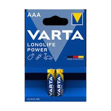 VARTA LONGLİFE POWER 2 AAA İNCE PİL 2X10 (9718)