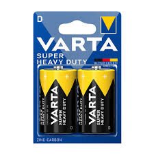 VARTA SÜPERLİFE 2 D (BLİSTER) PİL 2'Lİ*12