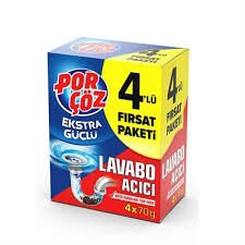 PORÇÖZ LAVABO AÇICI GRANÜL 200
GR.(4X50 GR) *12
