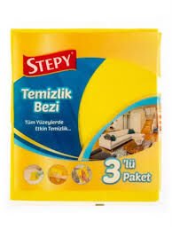 STEPY BLACK 3 LÜ SARI BEZ 34*35 CM TP