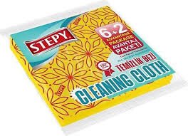 STEPY 8 Lİ SARI BEZ 34*35X24