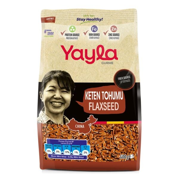 YAYLA GURME KETEN TOHUMU 500GR