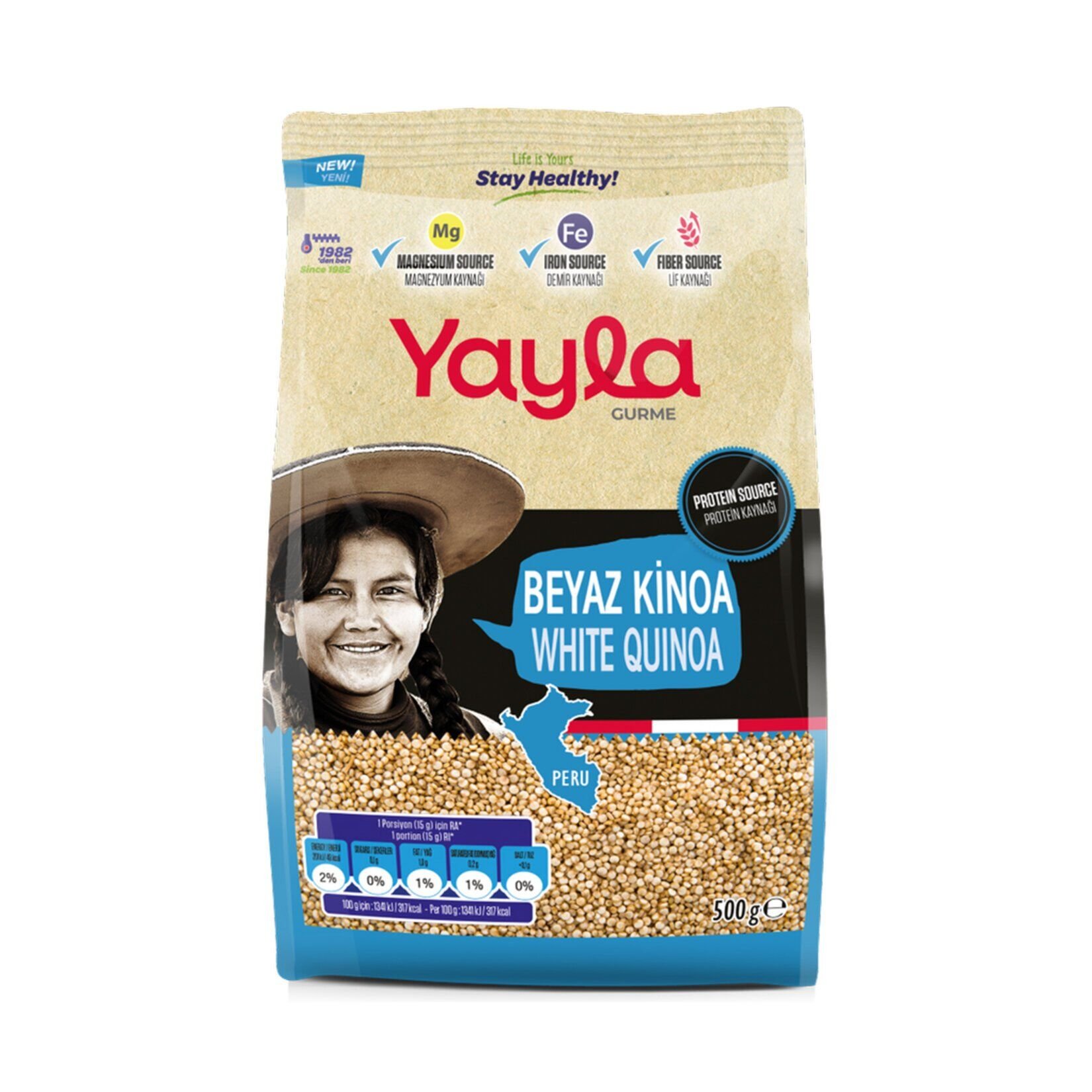 YAYLA GURME KINOA BEYAZ 500GR