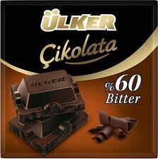 ULKER CIK. BITTER %60 KARE 60GR
