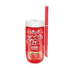HIPPI BUBBLE TEA CILEK RED 350ML