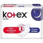 KOTEX ULTRA SINGLE GECE 6LI