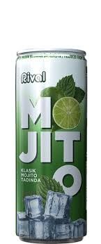 RIVAL MOJI LIMON VE NANE AROMALI ICECEK 250ML