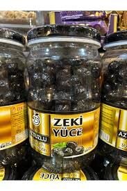 ZEKI YUCE AZ TUZLU SIYAH ZEYTIN 201-260 900GR