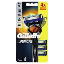GILETTE FUSION PROGLIDE H+4