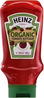 HEINZ ORGANIK KETCAP 580G